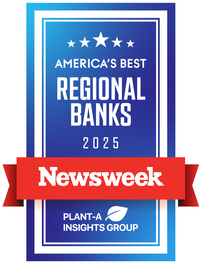 Newsweek America's Best Regional Banks 2025 Award Winner